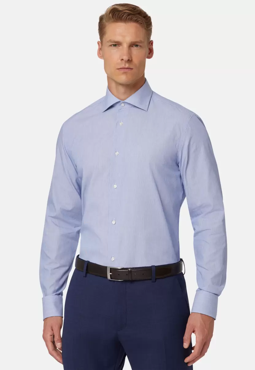 Klassische Hemden Herren Camicia Classica Windsor Hersteller Boggi Milano - 1