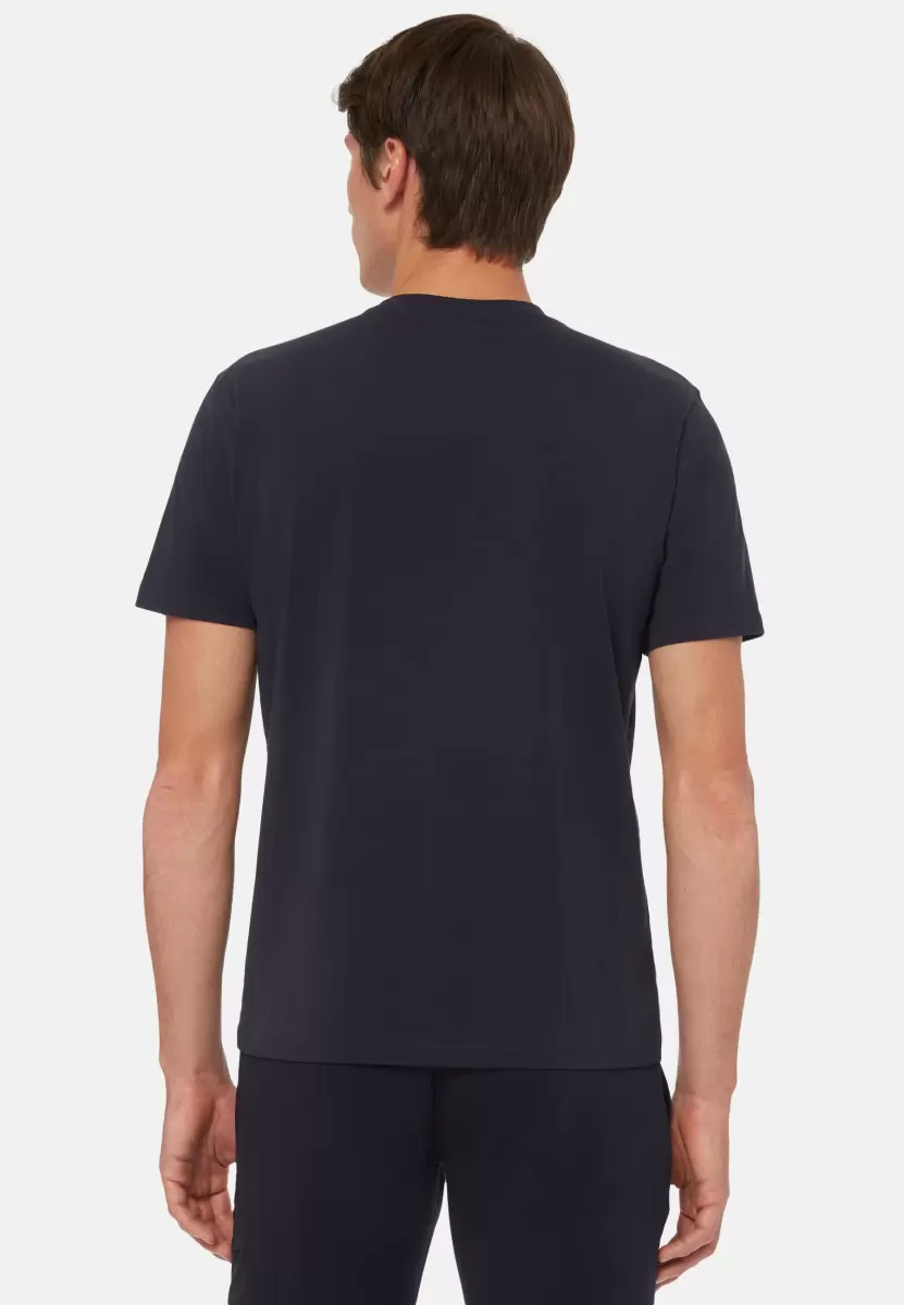 Herren Preisverhandlung T-Shirt Aus Elastischer Supima-Baumwolle T-Shirts Boggi Milano - 2