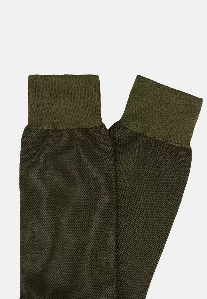 Socken Angebot Oxford-Socken Aus Bio-Baumwolle Boggi Milano Herren - 1