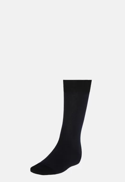 Boggi Milano Socken Haltbarkeit Oxford-Socken Aus Bio-Baumwolle Herren