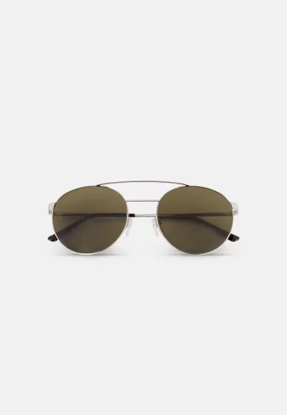 Herren Boggi Milano Sonnenbrille Brille Capri Silber Empfehlen